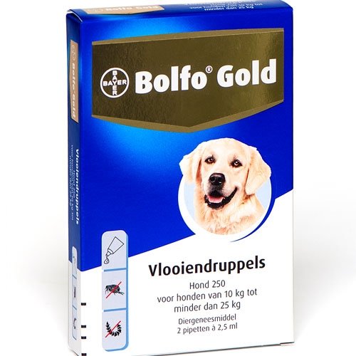 Afbeelding Bolfo Gold - Hond (10-25kg) door Wohi.nl