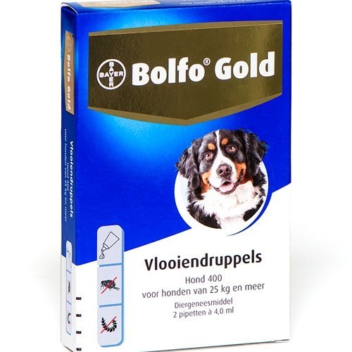 Afbeelding Bolfo Gold - Hond (25-40kg) door Wohi.nl