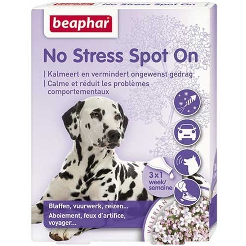 Afbeelding Beaphar No Stress Spot On Hond 3 pipetten door Wohi.nl