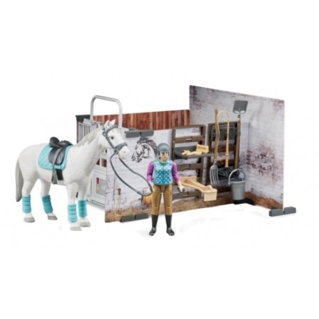 Bruder Paardenstal B World (3392506)