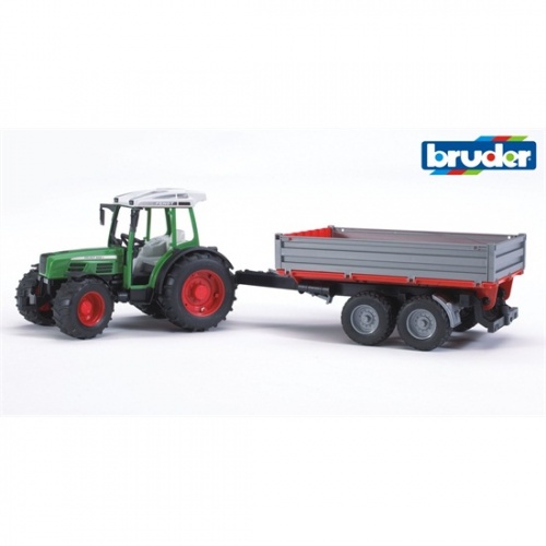 Afbeelding Bruder Fendt 209 S met aanhangwagen door Wohi.nl