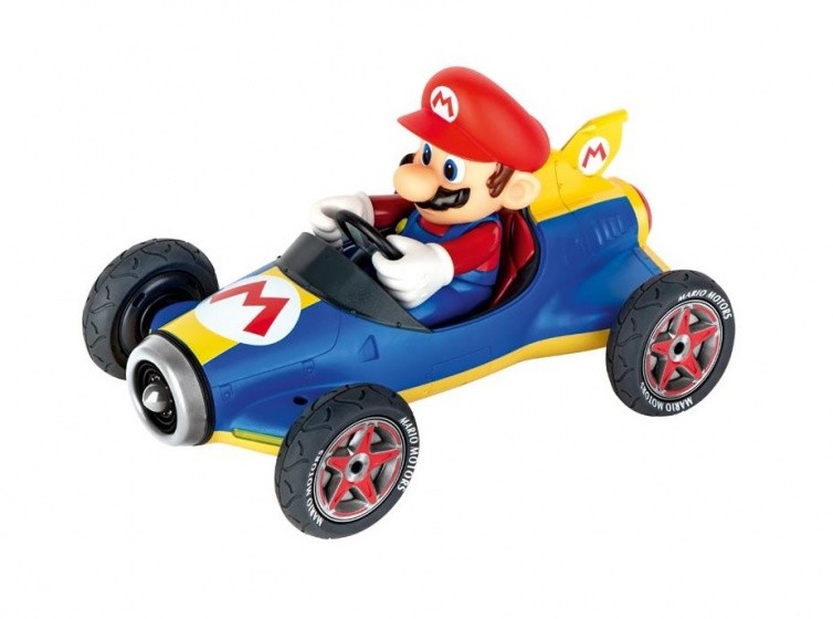 Afbeelding Carrera Mario Kart Mach 8 geel/blauw door Wohi.nl