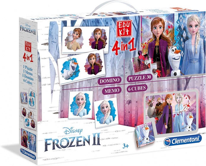Afbeelding Spel Edukit 4-In-1 Frozen 2 (6018059) door Wohi.nl