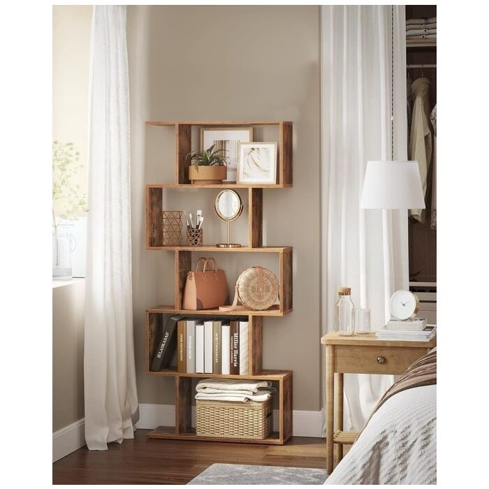 SONGMICS Standregal, 2er Set, Bücherregal, Lagerregal, 4 Ablagen, verstellbar, 40 x 80 x 160 cm