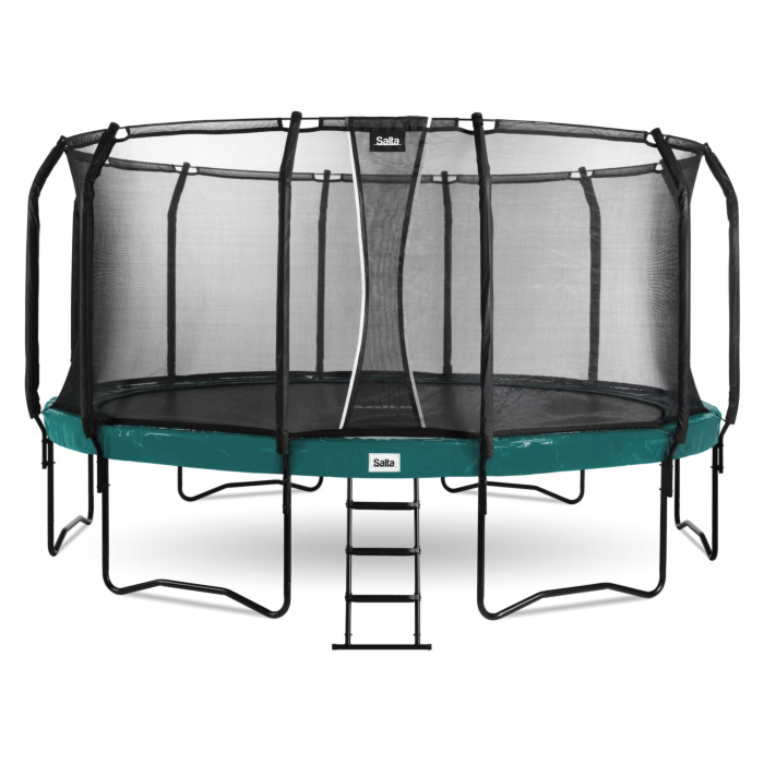 Salta First Class Trampoline met veiligheidsnet 487 cm - Groen | Wohi.nl