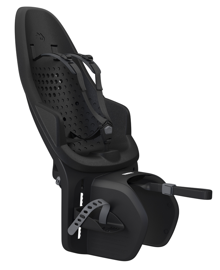 Thule Yepp 2 Maxi Achter Fietszitje voor bagagedragerbevestigng (RM) - Black | Babyhuys.com