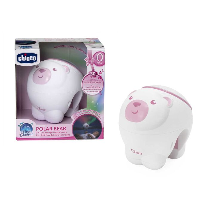 Chicco - Projector Ijsbeer - Rose - Babyhuys.com
