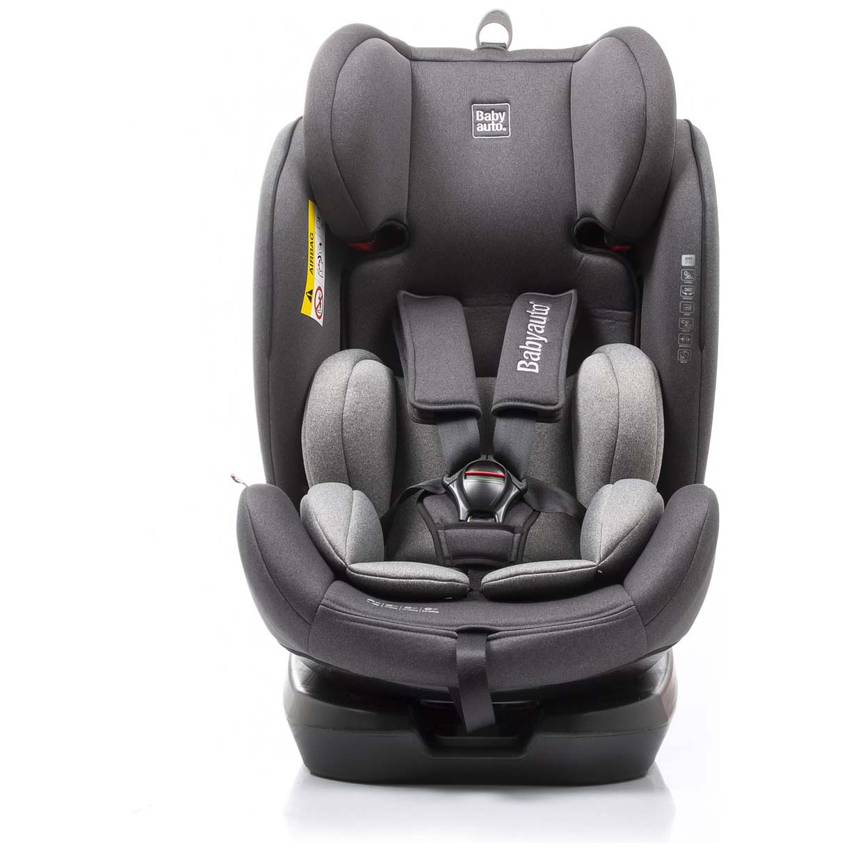 Babyauto Biro D-fix 360° Black/Grey | Babyhuys.com