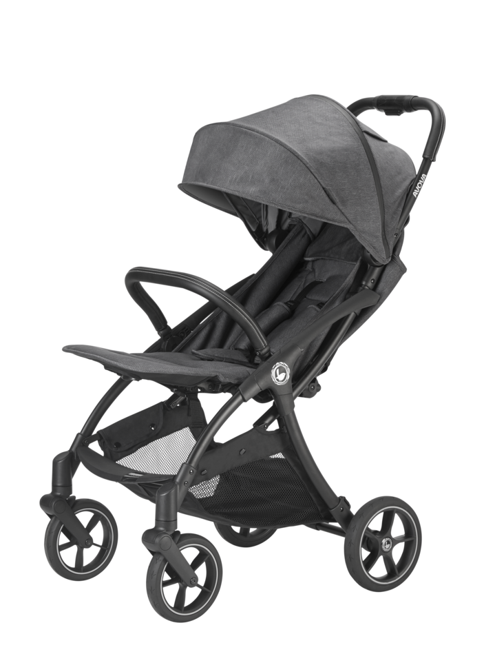 Avova Kinderwagen - City Ranger - Dolphin Grey - 4260621465138 - Babyhuys