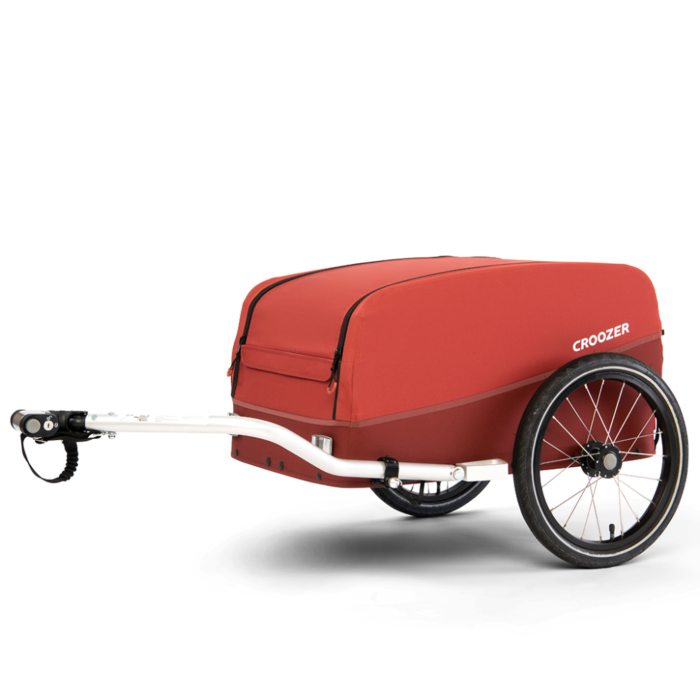 Croozer Cargo Kalle Fietskar / Transportkar Lava Rood | Babyhuys.com