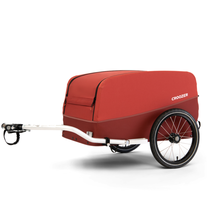 Croozer Cargo Pakko Fietskar / Transportkar Lava Rood | Babyhuys.com