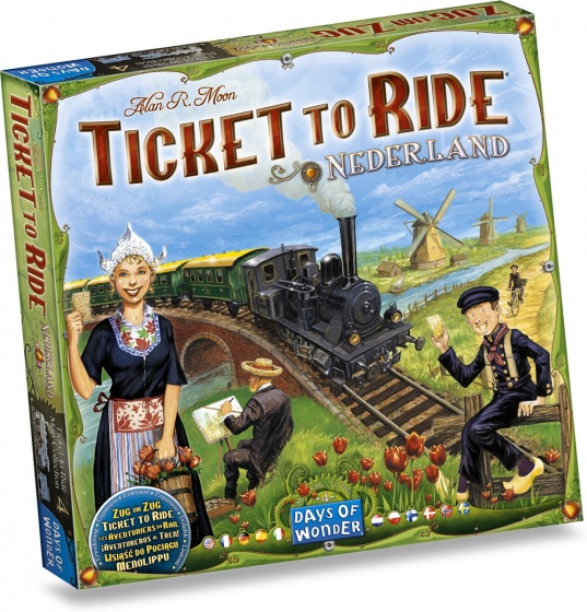 Afbeelding Days of Wonder uitbreding Ticket to Ride - Nederland door Wohi.nl