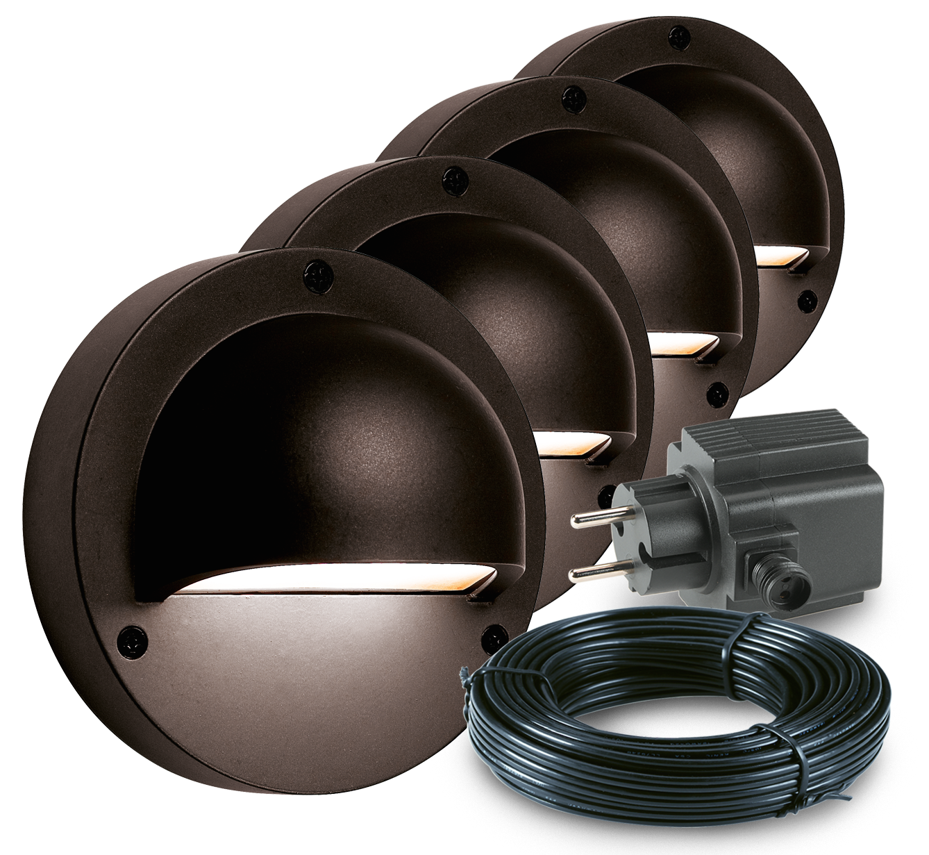 Afbeelding Garden Lights Buitenlamp set Deimos LED 4 Stuks door Wohi.nl