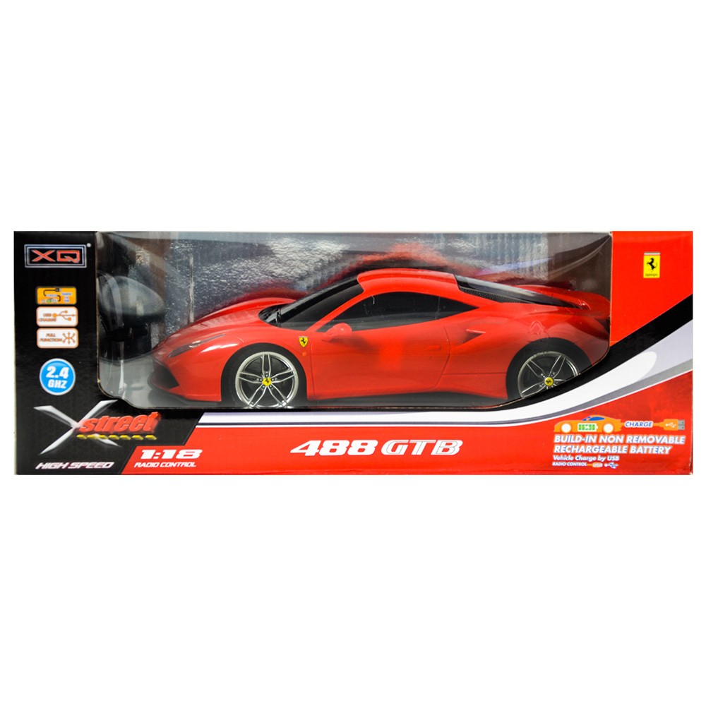 Afbeelding R/C Ferrari 488 GBT Rossa Scala 1:18 (3943607) door Wohi.nl