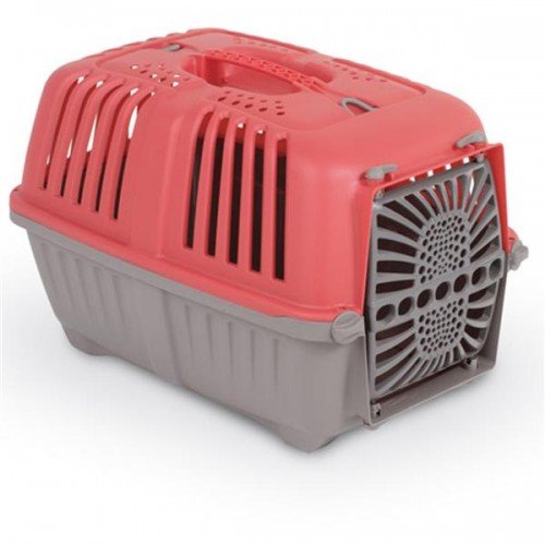 Afbeelding Transportbox Voyage rood grijs door Wohi.nl