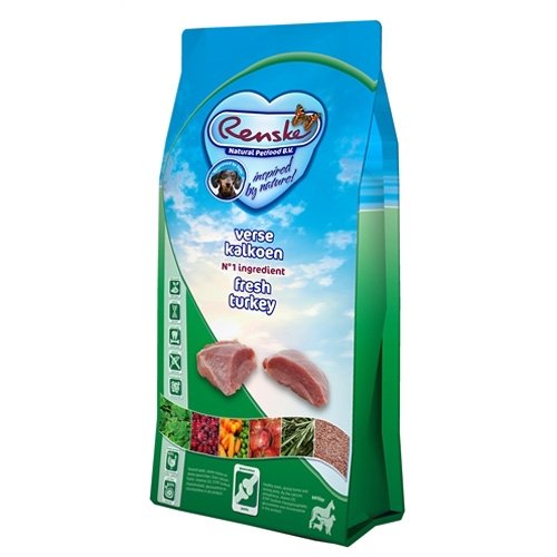 Afbeelding Renske Super Premium Senior Graanvrij Verse Kalkoen 2 kg door Wohi.nl