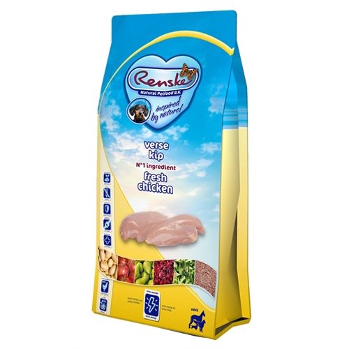 Afbeelding Renske Super Premium Adult Graanvrij Verse Kip hondenvoer 2 kg door Wohi.nl