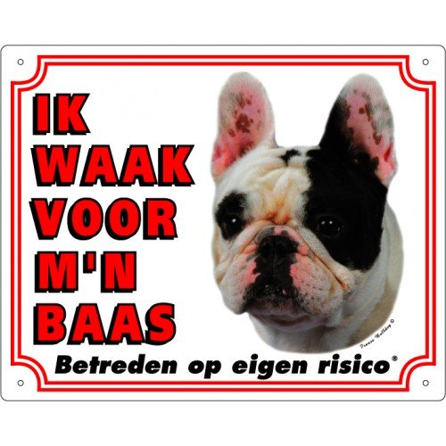 Waakbord Franse Bulldog
