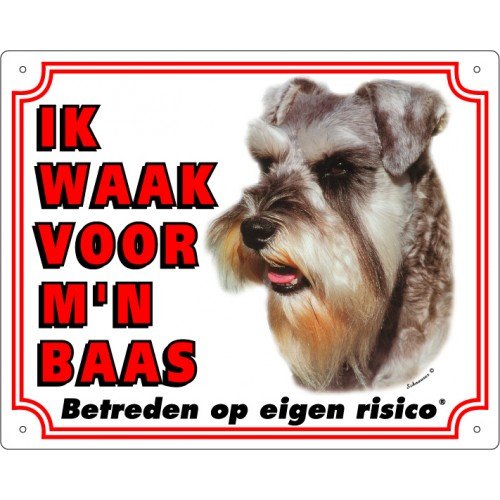 Waakbord Schnauzer