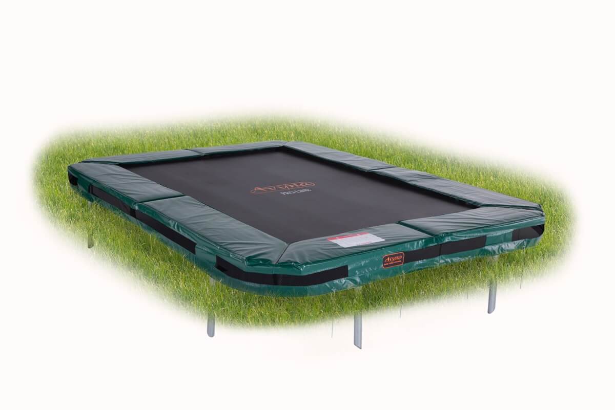 Afbeelding Avyna PRO-LINE InGround rechthoekig 380x255 cm Groen door Wohi.nl