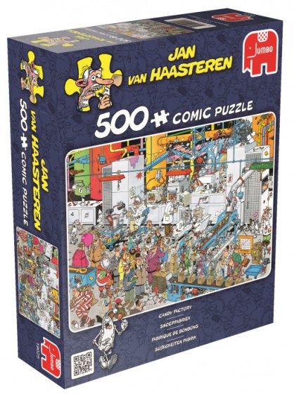 Jumbo Jan van Haasteren Snoepfabriek legpuzzel 500 stukjes