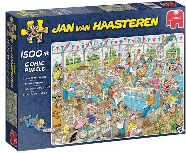 Jumbo legpuzzel Jan van Haalsteren Taartentoernooi 1500 stukjes