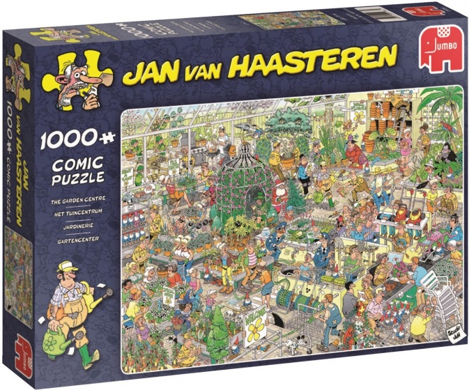 Jumbo legpuzzel Jan van Haasteren Het Tuincentrum 1000 stukjes