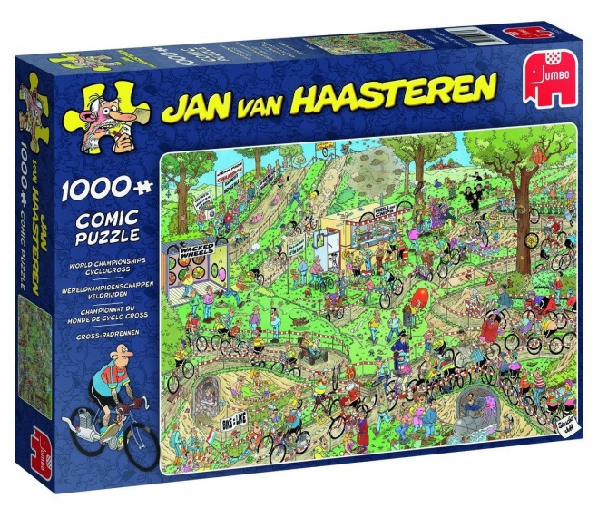 Afbeelding Puzzel Jan Van Haasteren Veldrijden 1000 Stukjes (6139174) door Wohi.nl