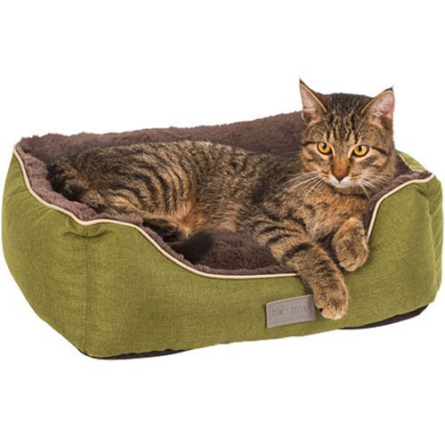 Kattenmand Samuel Groen/Grijs