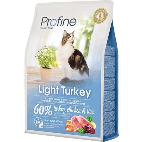 Afbeelding Profine Light Turkey 300g / 2kg / 10kg 300 g Kattenvoer door Wohi.nl