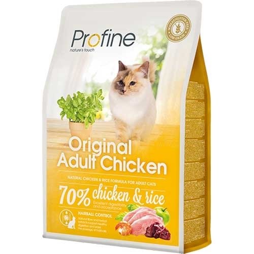 Afbeelding Profine Original Adult Chicken 300g / 2kg /10kg 300 g Kattenvoer door Wohi.nl