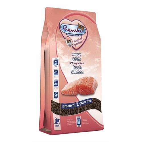 Afbeelding Renske Kat Super Premium Adult Verse Zalm 6 kg door Wohi.nl