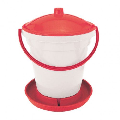 Afbeelding Pluimvee waterbak 18liter door Wohi.nl