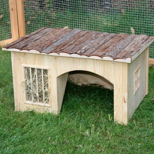 Afbeelding Kerbl Knaagdierenhuis Nature 43x34,5x27 cm 82759 door Wohi.nl