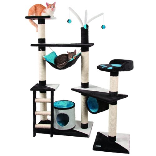 Afbeelding Kerbl Krabpaal Creativ 150 cm blauw 81505 door Wohi.nl
