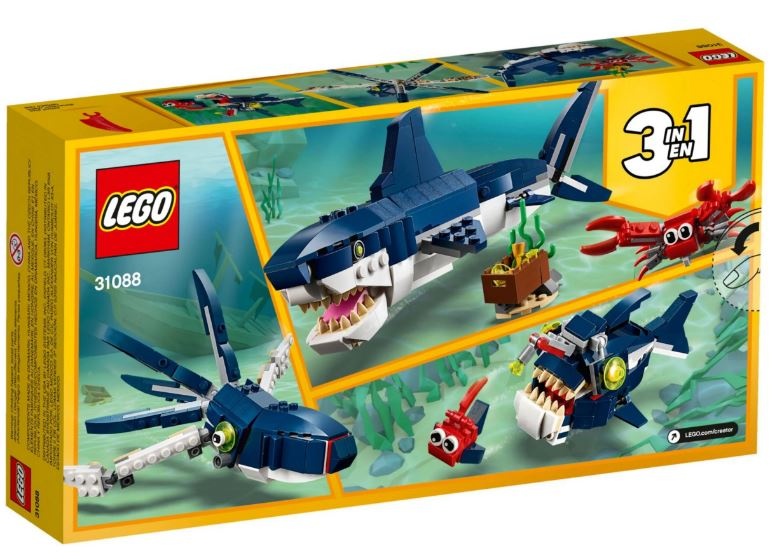 LEGO Creator 31088 Diepzeewezens