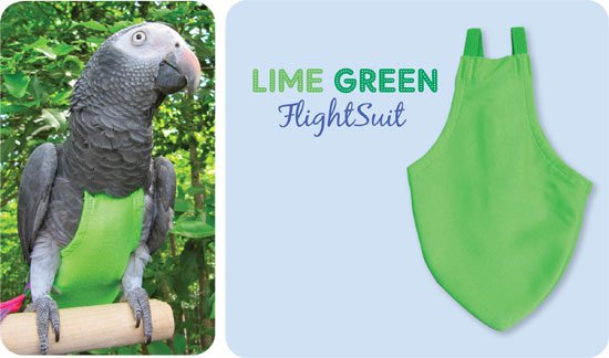 Afbeelding Flightsuit papegaaienluier X-Wide Long Groen door Wohi.nl