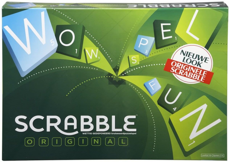 Mattel DC Comics Scrabble Original Multicolour