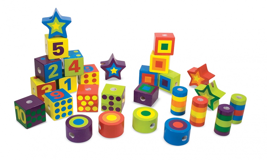 Afbeelding Melissa & Doug kralenset 30-delig door Wohi.nl