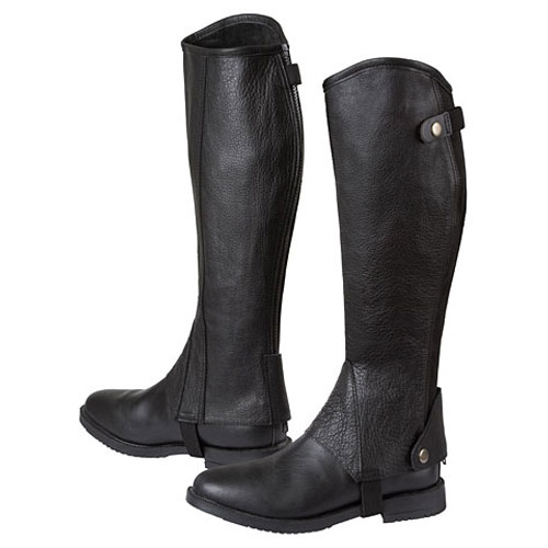 Afbeelding Kerbl Mini chaps Elasto maat S zwart 324030 door Wohi.nl