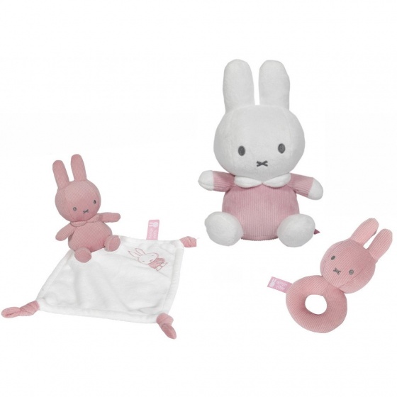 Afbeelding Nijntje Giftset Roze Babyrib (4050629) door Wohi.nl