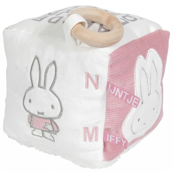 Afbeelding Nijntje Kubus Roze Babyrib (4050606) door Wohi.nl