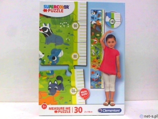 Clementoni legpuzzel Supercolor Measure Me junior 30 stukjes