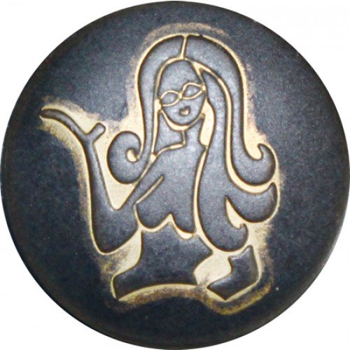 Maagd zwart-goud