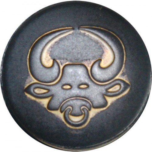 Stier zwart -goud