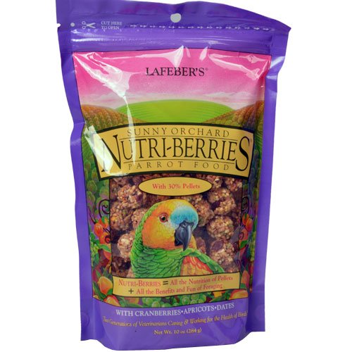 Afbeelding Lafeber - Nutri-Berries Sunny Orchard Parrot 284gr door Wohi.nl