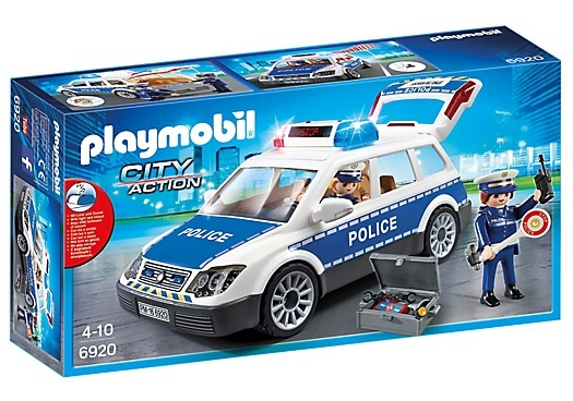 Afbeelding Playmobil 6920 Politiepatrouille Met Licht En Geluid door Wohi.nl