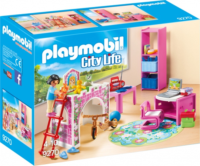 Afbeelding Playmobil 9270 Kinderkamer Met Hoogslaper door Wohi.nl