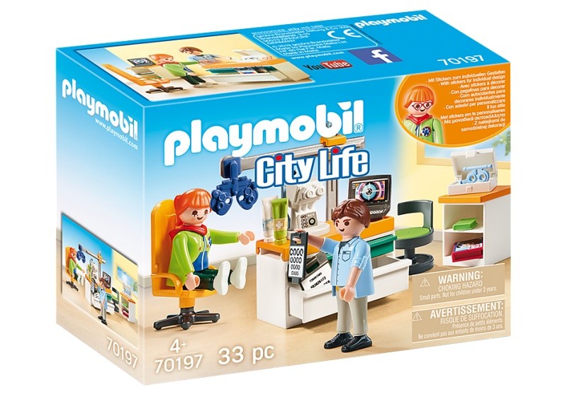 Afbeelding Playmobil 70197 Praktijk Oogarts (4370197) door Wohi.nl