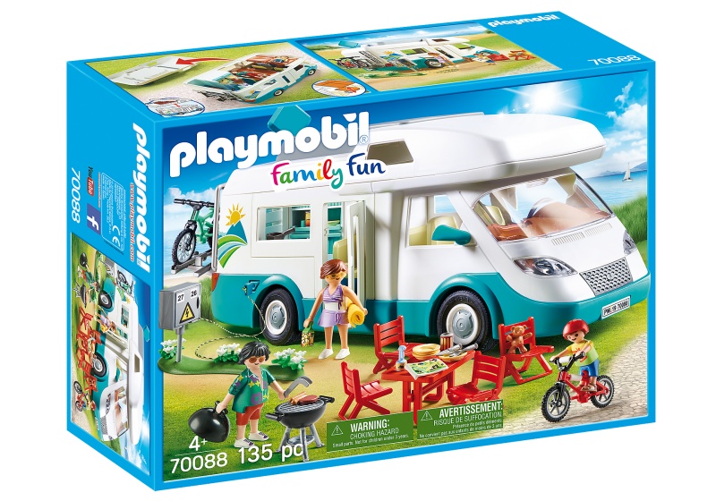 Playmobil 70088 Mobilhome Met Familie (4370088)